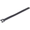 Gembird 210x12mm tépőzáras kábelkötegelő kábelkötegelő fekete 100db
