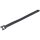 Gembird 210x12mm tépőzáras kábelkötegelő kábelkötegelő fekete 100db