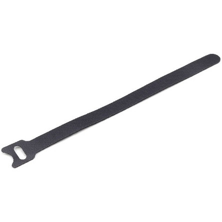 Gembird 210x12mm tépőzáras kábelkötegelő kábelkötegelő fekete 100db