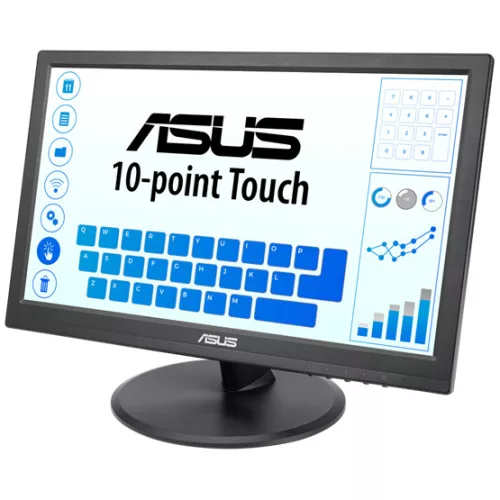 ASUS Mon Asus 15.6" Érintőképernyős monitor - VT169HE - IPS LED