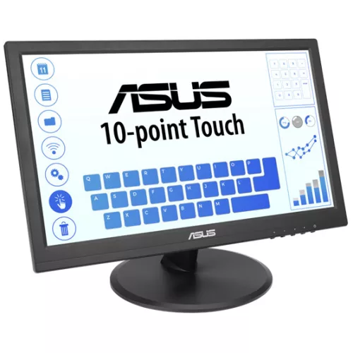 ASUS Mon Asus 15.6" Érintőképernyős monitor - VT169HE - IPS LED