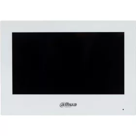   Dahua IP video kaputelefon - VTH2621GW-P (beltéri egység, 7" touch screen, 1024x600, PoE, SD, I/O, H.265, fehér)