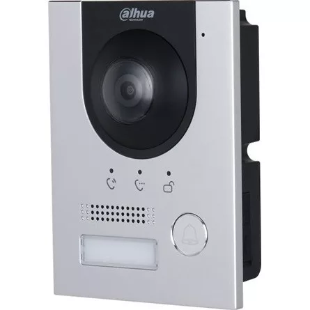 Dahua IP video kaputelefon - VTO2202F-P-S3 (kültéri egység, 2MP, IK07, IP65, audio, SD, RS485, I/O, 12VDC/PoE)