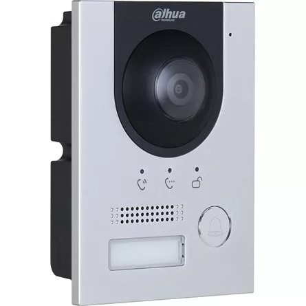 Dahua IP video kaputelefon - VTO2202F-P-S3 (kültéri egység, 2MP, IK07, IP65, audio, SD, RS485, I/O, 12VDC/PoE)