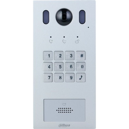 Dahua IP video kaputelefon - VTO3222E-P (kültéri egység, 2MP, IP65, audio, IC card, IK08, numpad, 12VDC/PoE)