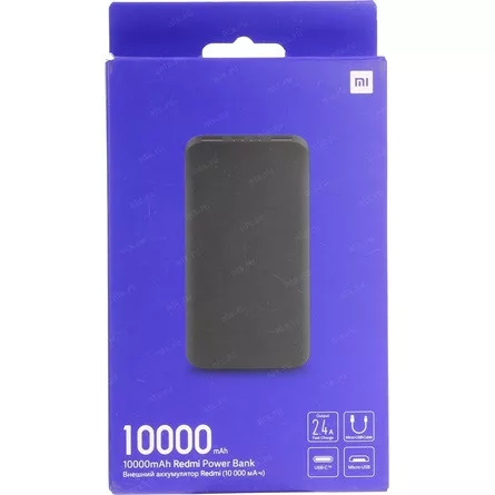 XIAOMI 10000mAh Redmi Power Bank Black/VXN4305GL