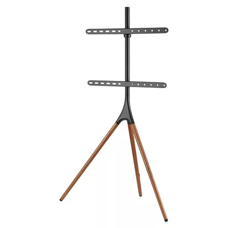 SBOX FS-1246F 45"-65" TV tripod tartó állvány fekete-barna