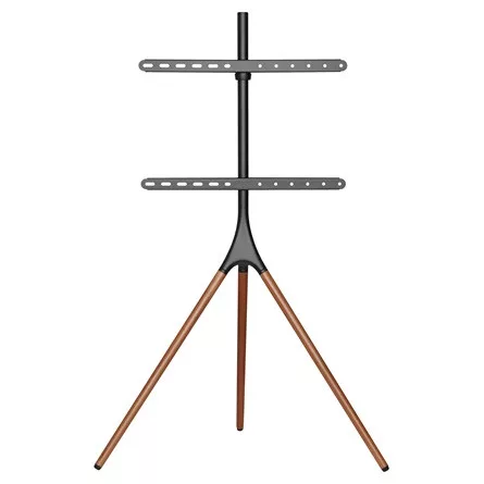 SBOX FS-1246F 45"-65" TV tripod tartó állvány fekete-barna