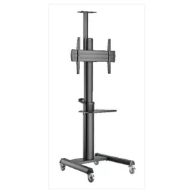   SBOX FS-446-2 37"-70" monitor TV gurulós tartó állvány fekete