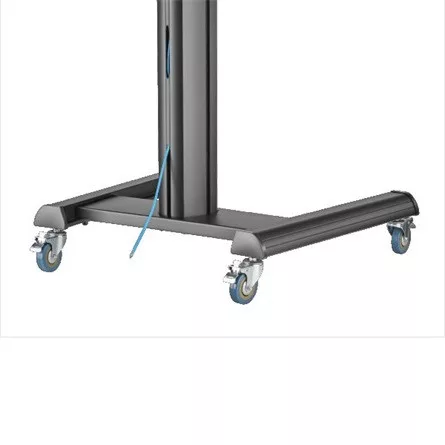 SBOX FS-446-2 37"-70" monitor TV gurulós tartó állvány fekete