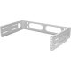 LogiLink 19" Wall Mount Bracket 2 U, light grey
