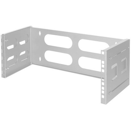 LogiLink 19" Wall Mount Bracket 4 U, light grey