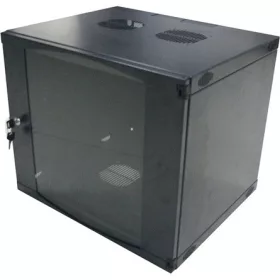   Logilink 19" Wallmount Single Section Box 12U, Flat Pack, bl