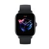 Xiaomi AMAZFIT GTS 3 okosóra (szilikon szíj, aktivitásmérő, BioTracker) FEKETE