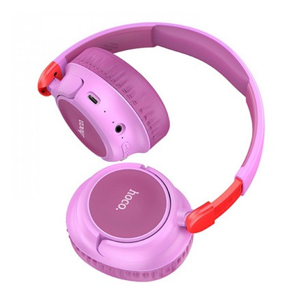HOCO W43 fejhallgató headset lila