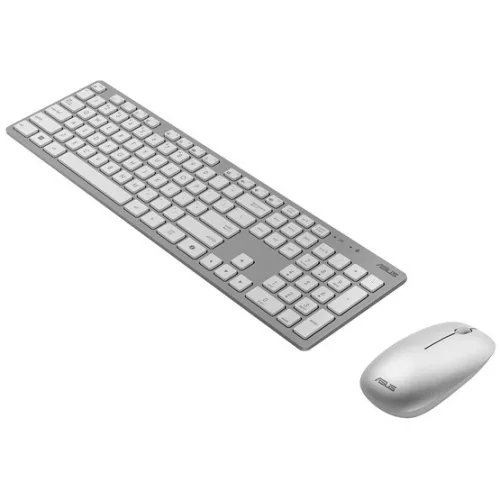 ASUS BILL ASUS Desktop W5000 - Vezeték nélküli billentyűzet és egér - HU - Fehér