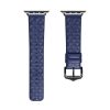 Hoco Apple Watch Series 10 42mm HOCO WA18 pótszíj egyedi méret, 3D rombusz, SÖTÉTKÉK