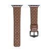 Hoco Apple Watch Series 10 42mm HOCO WA18 pótszíj egyedi méret, 3D rombusz, BARNA