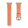 Hoco Apple Watch Series 10 42mm HOCO WA18 pótszíj egyedi méret, 3D rombusz, NARANCSSÁRGA