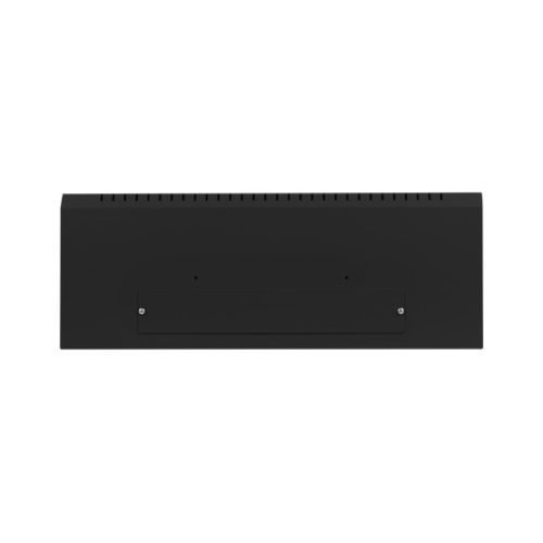 Lanberg 19" fali rack szekrény 6U+3U/540X200, alacsony profilú, összeszerelt, fekete