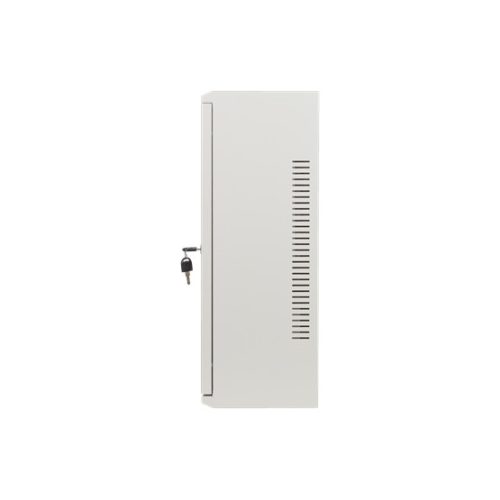 Lanberg 19" fali rack szekrény 6U+3U/540X200, alacsony profilú, összeszerelt, szürke