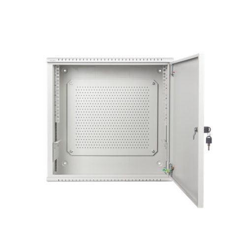 Lanberg 19" fali rack szekrény 6U+3U/540X200, alacsony profilú, összeszerelt, szürke
