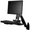 StarTech WALL MOUNTED SIT STAND DESK .