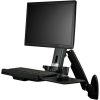 StarTech WALL MOUNTED SIT STAND DESK .