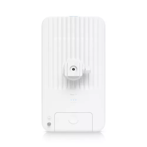 Ubiquiti Wave-AP-Gen2-EU 60 GHz + 5 GHz multipoint base station featuring 90-degree sectoral coverage, 31-client capacity, 2.7 Gbps symmetrical speed, and antenna connectors for 5 GHz range ex...