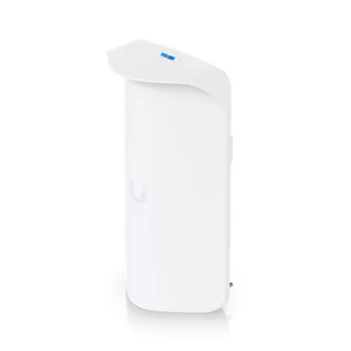 Ubiquiti Wave-AP-Gen2-EU 60 GHz + 5 GHz multipoint base station featuring 90-degree sectoral coverage, 31-client capacity, 2.7 Gbps symmetrical speed, and antenna connectors for 5 GHz range ex...