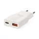 Nedis WCHA20WT gyorstöltő USB-A / USB-C töltő, PD3.0, 20W