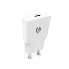   Nedis WCHAC20WT fali USB töltő, 20 W, GaN, PD3.0, 1,67 / 2,22 / 3,0 A, USB-C, automatikus feszültségválasztás