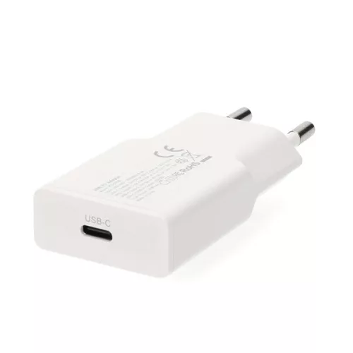 Nedis WCHAC20WT fali USB töltő, 20 W, GaN, PD3.0, 1,67 / 2,22 / 3,0 A, USB-C, automatikus feszültségválasztás