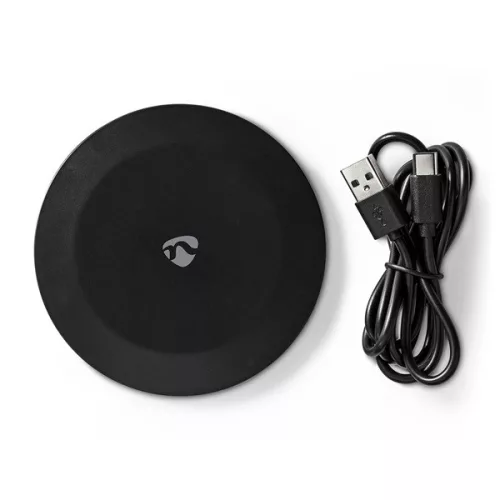 Nedis WCHAQ15W110BK vezeték nélküli (indukciós) QI töltő 15 W, 2 A