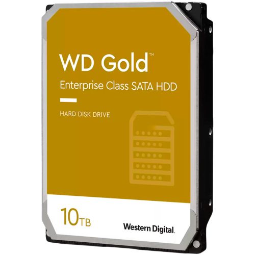 WESTERN DIGITAL HDD Server WD Gold (3.5'', 10TB, 256MB, 7200 RPM, SATA 6 Gb/s)