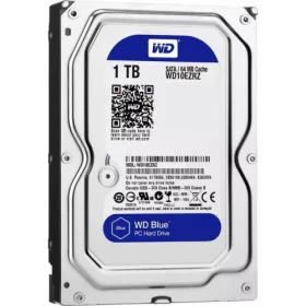   Western Digital 3,5" Blue 1TB, SATA3, 5400RPM 64MB winchester, WD10EZRZ