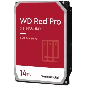   Western Digital HDD Desktop WD Red Pro (3.5'', 14TB, 512MB, 7200 RPM, SATA 6 Gb/s)