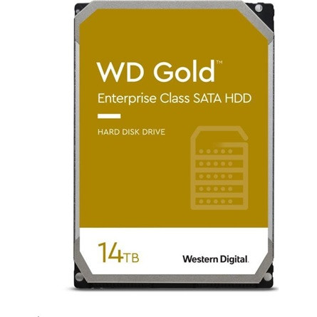 Western Digital HDD Server WD Gold (3.5'', 14TB, 512MB, 7200 RPM, SATA 6 Gb/s)