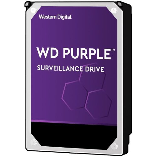 Western Digital Belső HDD 3.5" 14TB - WD142PURP (7200rpm,256 MB puffer,SATA3 - Purple(biztonságtechnikai rögzítőkbe is))