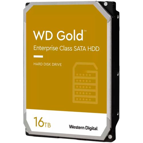 WESTERN DIGITAL HDD Server WD Gold (3.5'', 16TB, 512MB, 7200 RPM, SATA 6 Gb/s)