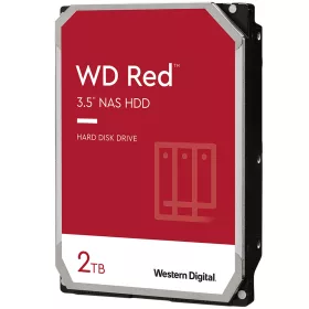   WESTERN DIGITAL HDD NAS WD Red Plus 2TB CMR, 3.5'', 128MB, 5400 RPM, SATA, TBW: 180