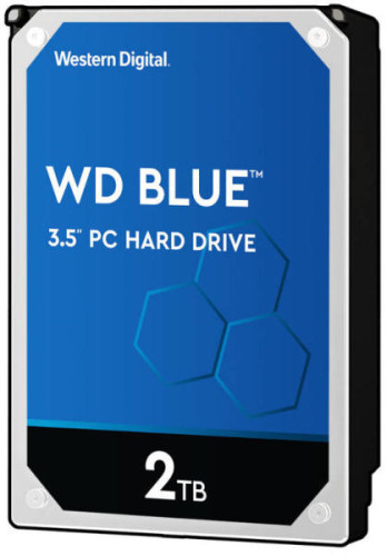 Western Digital WD Western Digital 3,5" Blue 2TB belső SATAIII 5400RPM 256MB Blue advanced format W