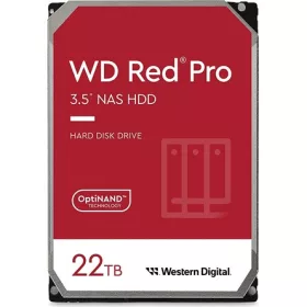   WESTERN DIGITAL HDD Desktop WD Red Pro (3.5'', 22TB, 512MB, 7200 RPM, SATA 6 Gb/s)