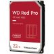 WESTERN DIGITAL HDD Desktop WD Red Pro (3.5'', 22TB, 512MB, 7200 RPM, SATA 6 Gb/s)