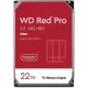 WESTERN DIGITAL HDD Desktop WD Red Pro (3.5'', 22TB, 512MB, 7200 RPM, SATA 6 Gb/s)