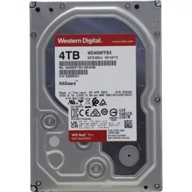   Western Digital HDD Desktop WD Red Pro (3.5'', 4TB, 256MB, 7200 RPM, SATA 6 Gb/s)