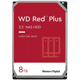   Western Digital HDD NAS WD Red Plus 8TB CMR, 3.5'', 256MB, 5640 RPM, SATA, TBW: 180