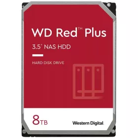   WESTERN DIGITAL HDD NAS WD Red Plus (3.5'', 8TB, 128MB, 5640 RPM, SATA 6 Gb/s)