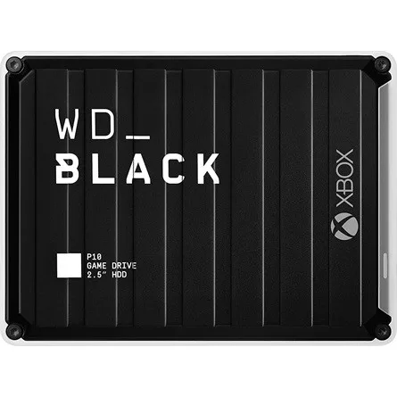 Western Digital WD_BLACK P10 Game Drive 4TB USB3.2 Gen1 A Xbox külső HDD fekete