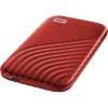 Western Digital My Passport 2TB USB-C 3.2 Gen2 külső SSD piros